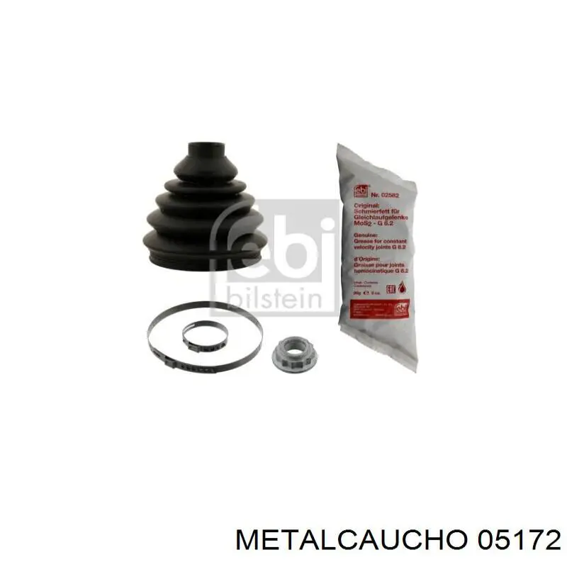 Polea de cigüeñal 05172 Metalcaucho