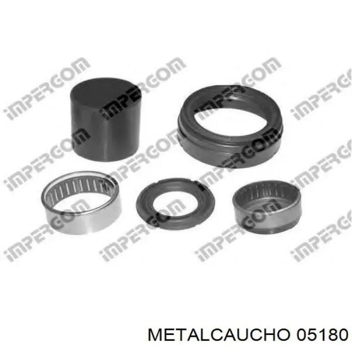 Comprar 05180 Metalcaucho Cojinete de soporte del brazo trasero de la suspensión trasera