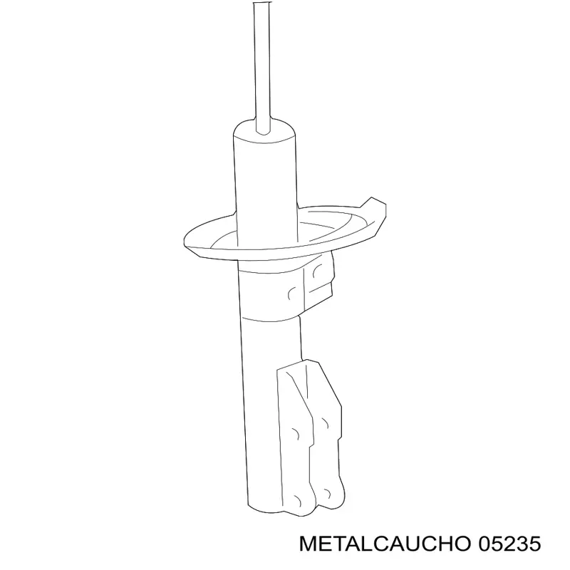 Comprar 05235 Metalcaucho Buje de barra estabilizadora trasera