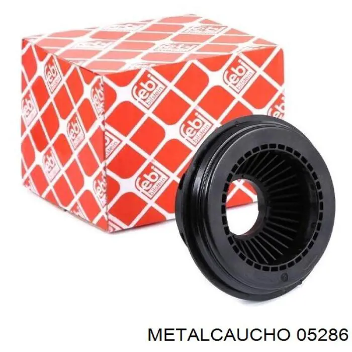 Rodamiento de soporte del amortiguador delantero 05286 Metalcaucho