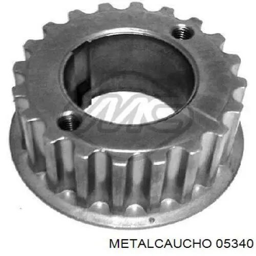 05340 Metalcaucho rueda dentada, cigüeñal