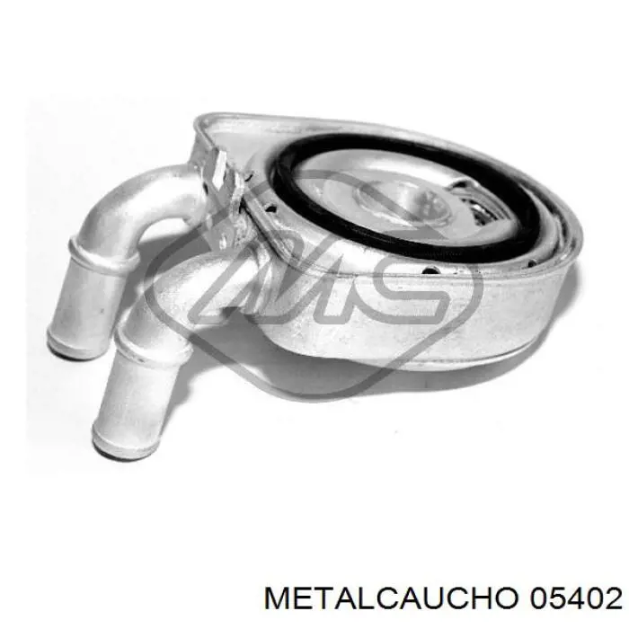 05402 Metalcaucho radiador de aceite, bajo de filtro