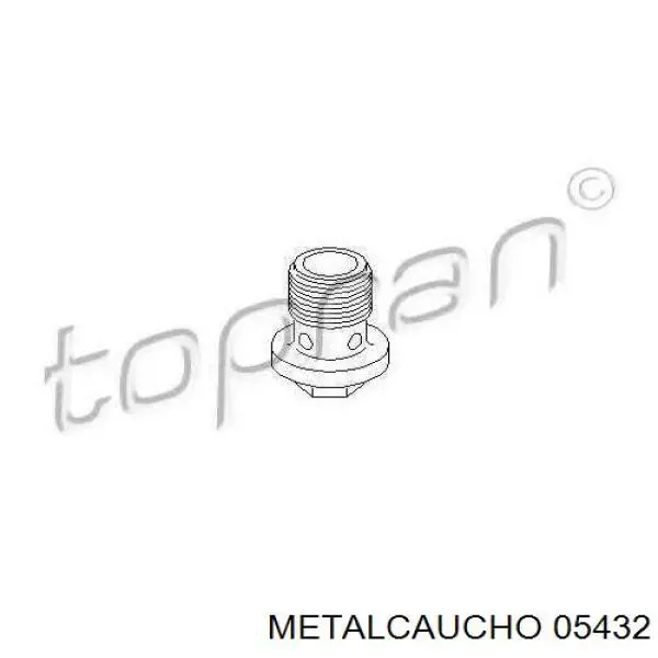 Tapon de cárter para Opel Zafira (P12)