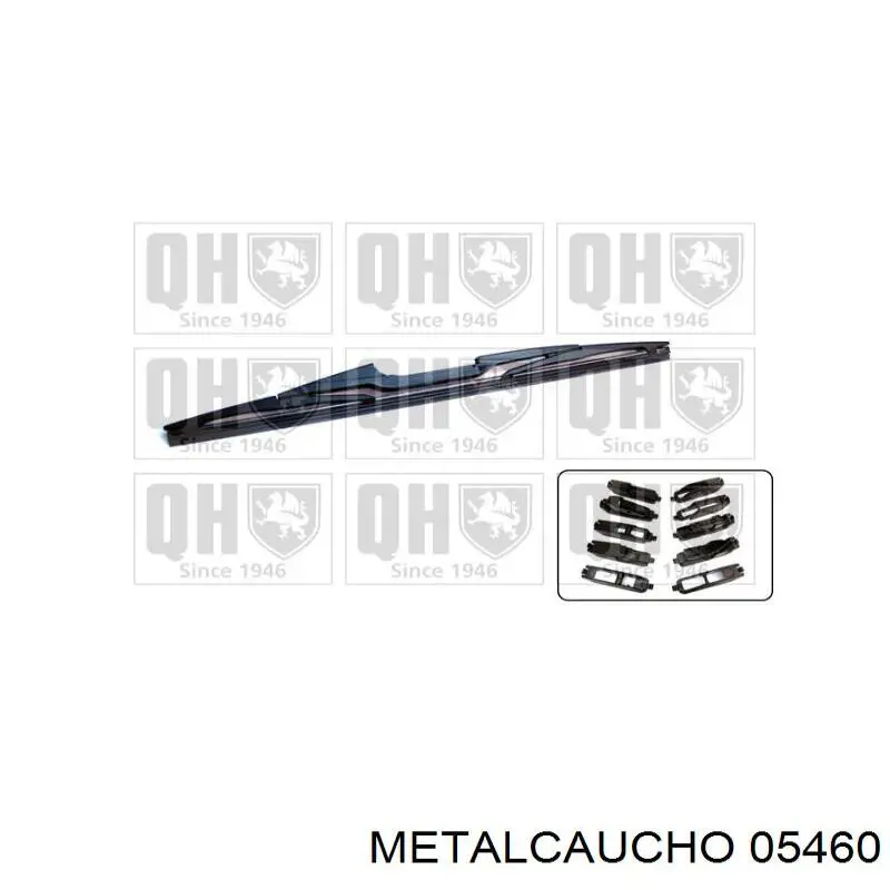 Eje inferior de la columna de dirección 05460 Metalcaucho