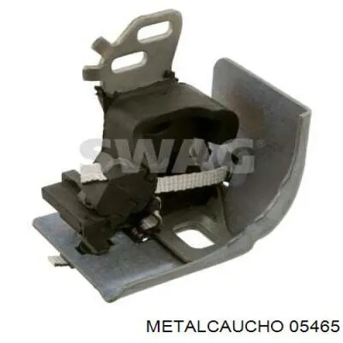 Soporte trasero del silenciador Renault (RVI) 8660000296