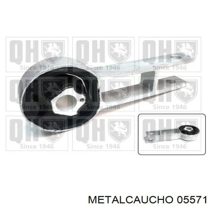 05571 Metalcaucho soporte de motor trasero