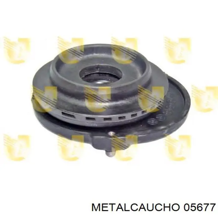05677 Metalcaucho Soporte del amortiguador delantero derecho
