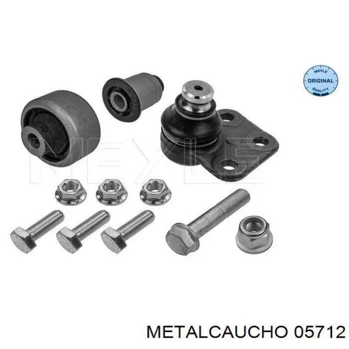 Silentblock del brazo de suspensión 05712 Metalcaucho