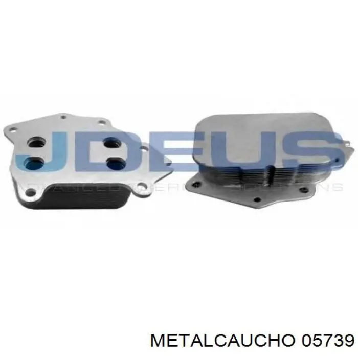 Comprar 05739 Metalcaucho Radiador de aceite debajo del filtro