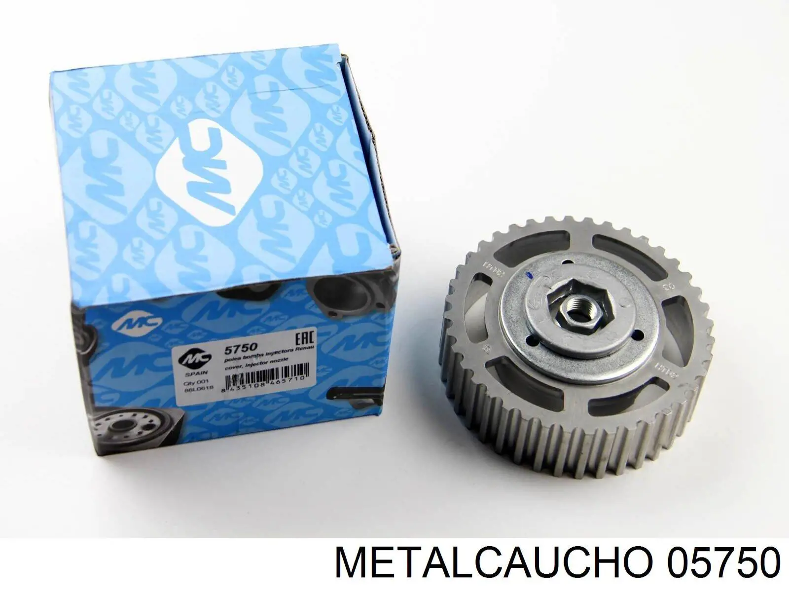 Engranaje del árbol de levas para accionamiento de la bomba de inyección 5750 Metalcaucho