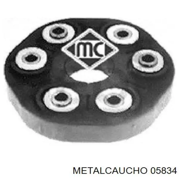 Comprar 05834 Metalcaucho Acoplamiento elástico del cardán delantero/trasero