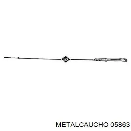 05863 Metalcaucho brazo suspension inferior trasero izquierdo/derecho
