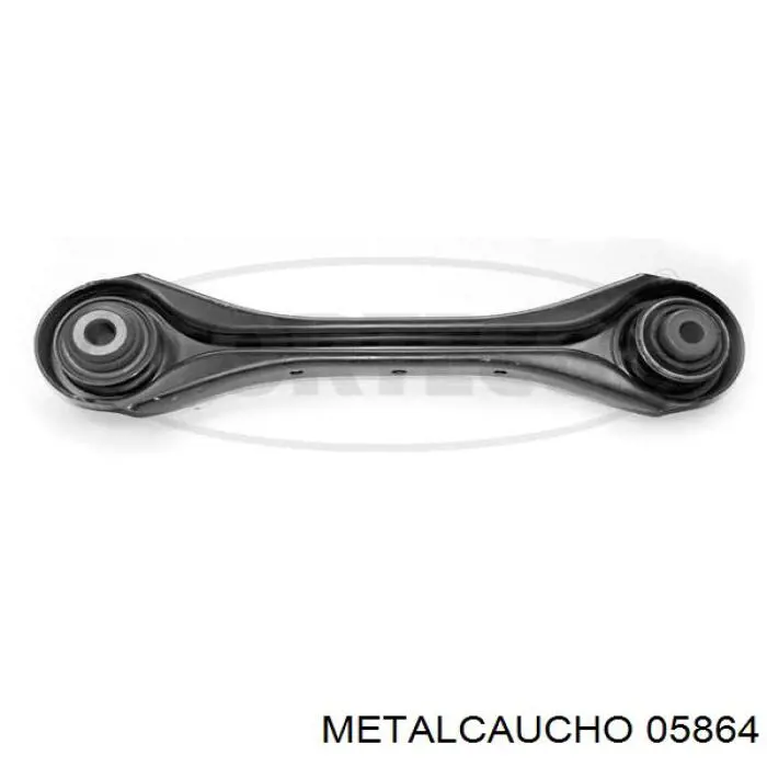 05864 Metalcaucho brazo suspension inferior trasero izquierdo/derecho