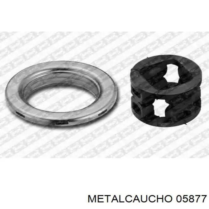 05877 Metalcaucho Soporte del amortiguador delantero