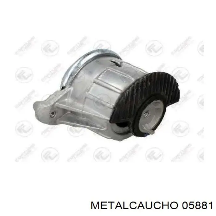 Comprar 05881 Metalcaucho Soporte de motor, Izquierda / Derecha