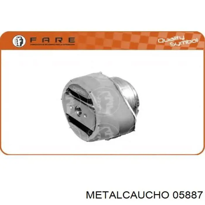 Soporte izquierdo de la transmisión 05887 Metalcaucho