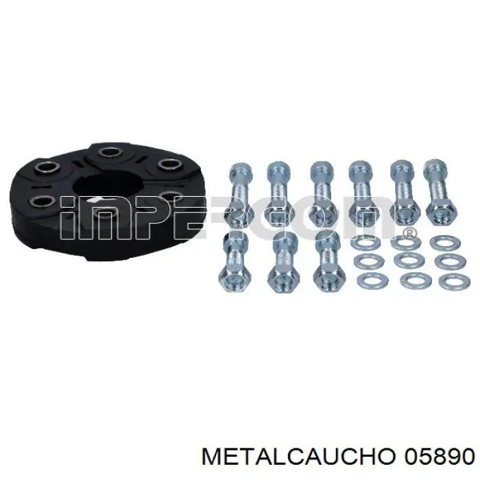 Comprar 05890 Metalcaucho Acoplamiento elástico del cardán