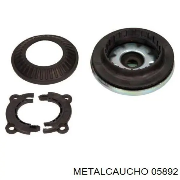 05892 Metalcaucho Soporte del amortiguador delantero