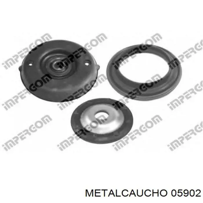 Soporte del amortiguador delantero 05902 Metalcaucho