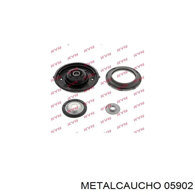 Soporte del amortiguador delantero Metalcaucho 05902