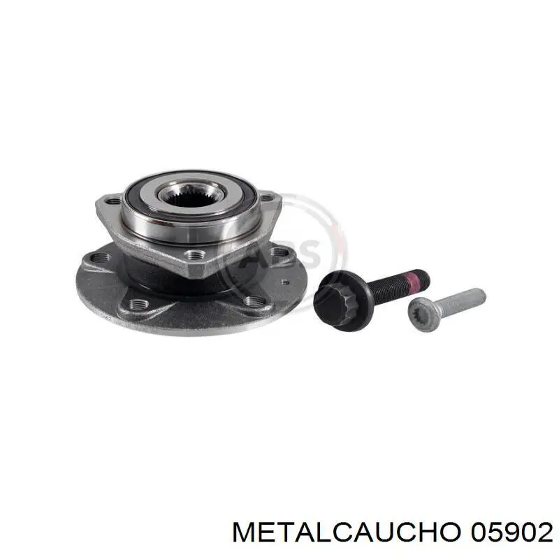 05902 Metalcaucho Soporte del amortiguador delantero