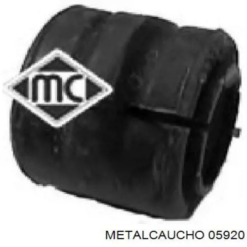Buje de barra estabilizadora delantera 05920 Metalcaucho