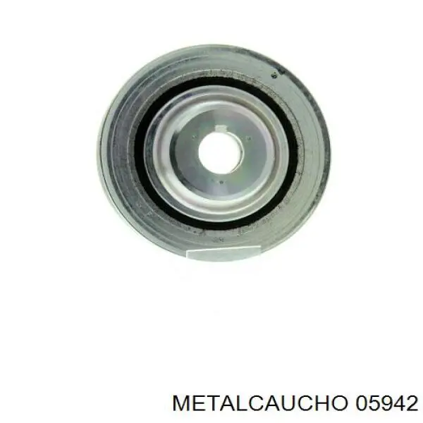 Polea de cigüeñal 05942 Metalcaucho