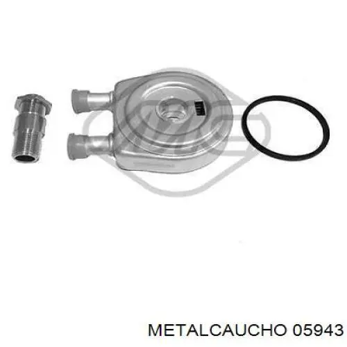 Radiador de aceite debajo del filtro Metalcaucho 05943 precio, desde 56,02 EUR