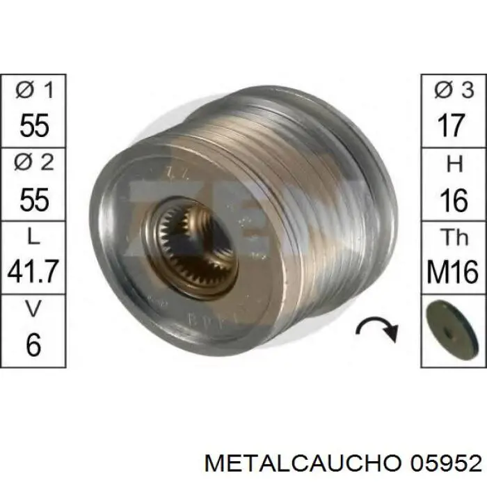 Poleas juego de piezas Renault Megane 2 LM0, LM1