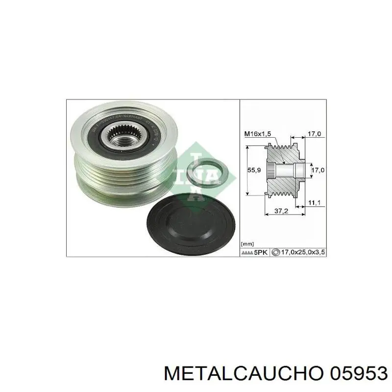 Comprar P0032 General Motors Rueda libre del alternador