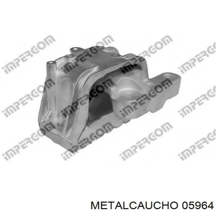 05964 Metalcaucho soporte de motor derecho