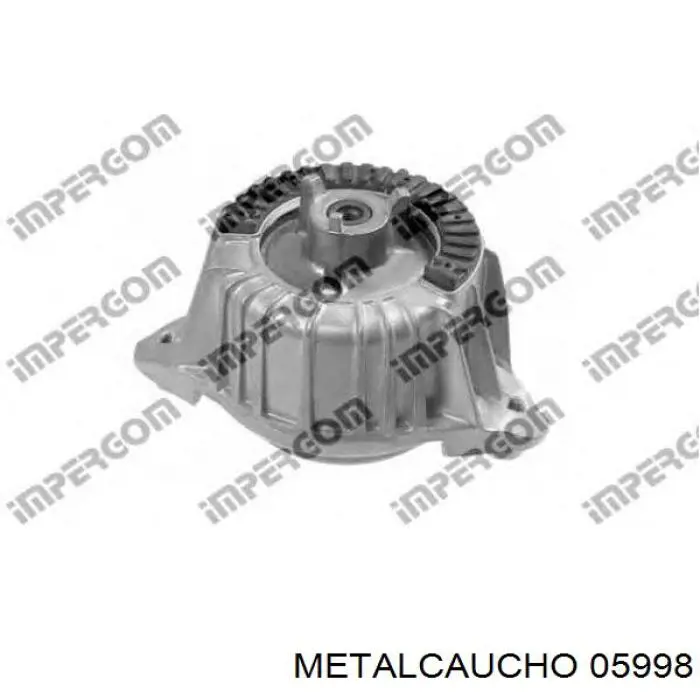 05998 Metalcaucho soporte motor izquierdo