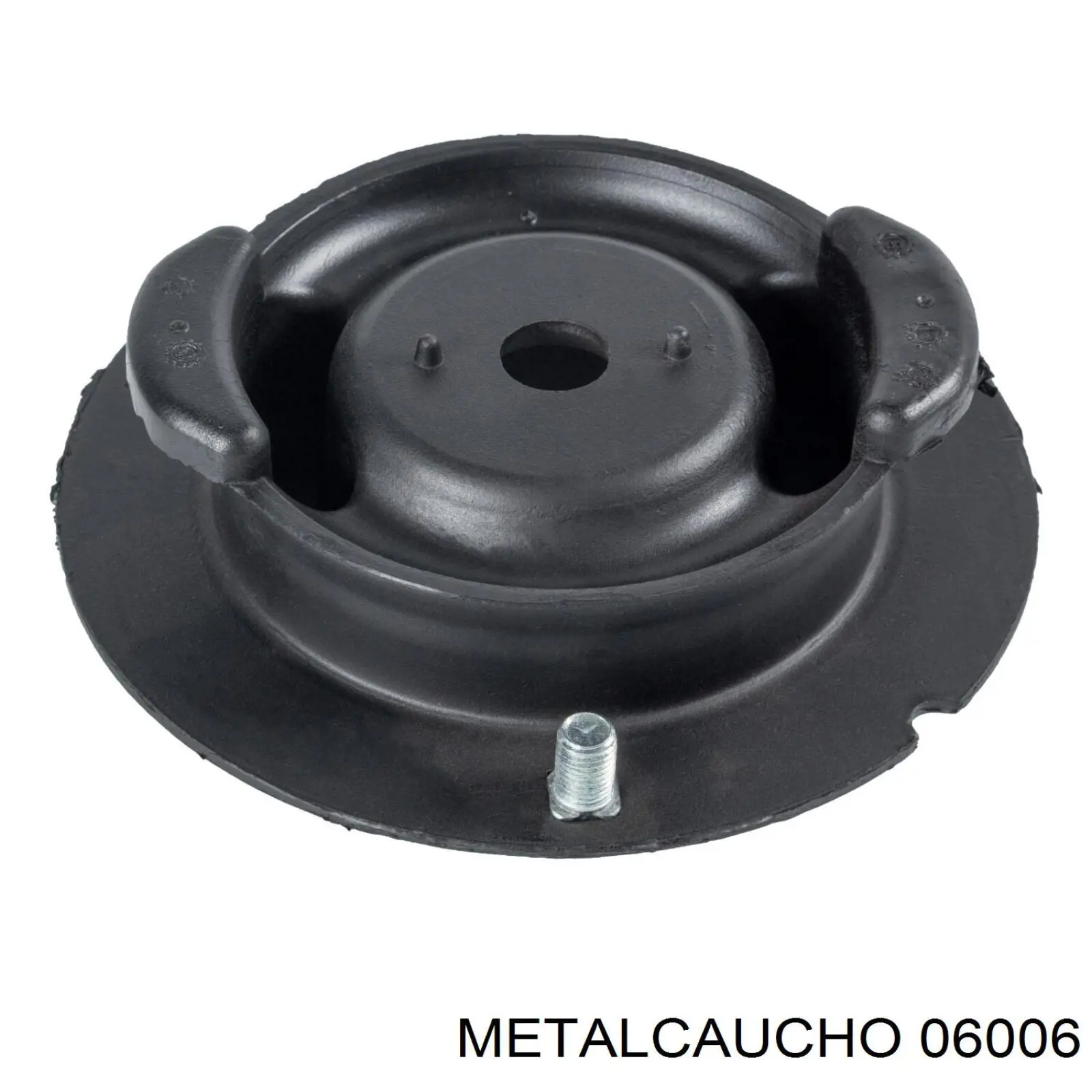 06006 Metalcaucho soporte amortiguador delantero