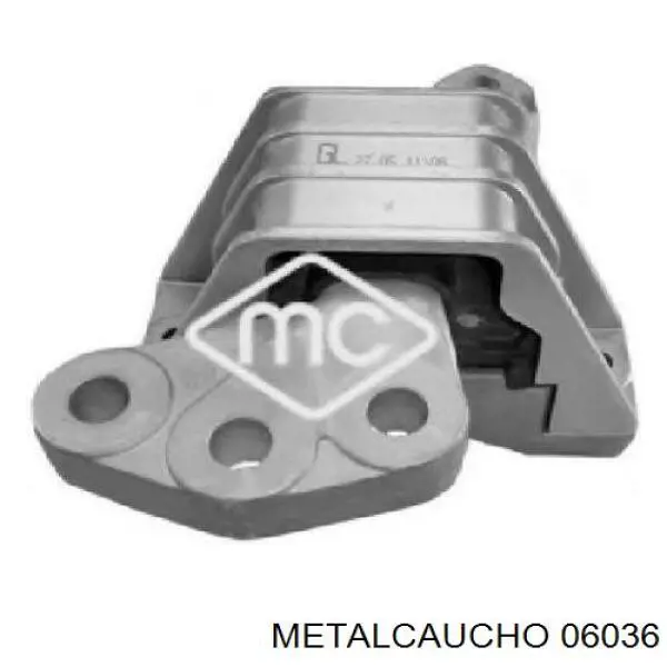 06036 Metalcaucho soporte motor delantero