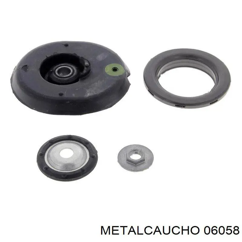Soporte del amortiguador delantero Metalcaucho 06058