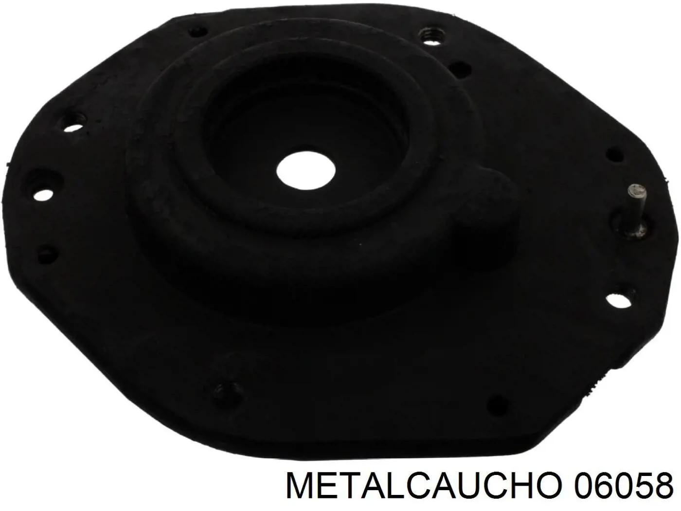 06058 Metalcaucho soporte amortiguador delantero