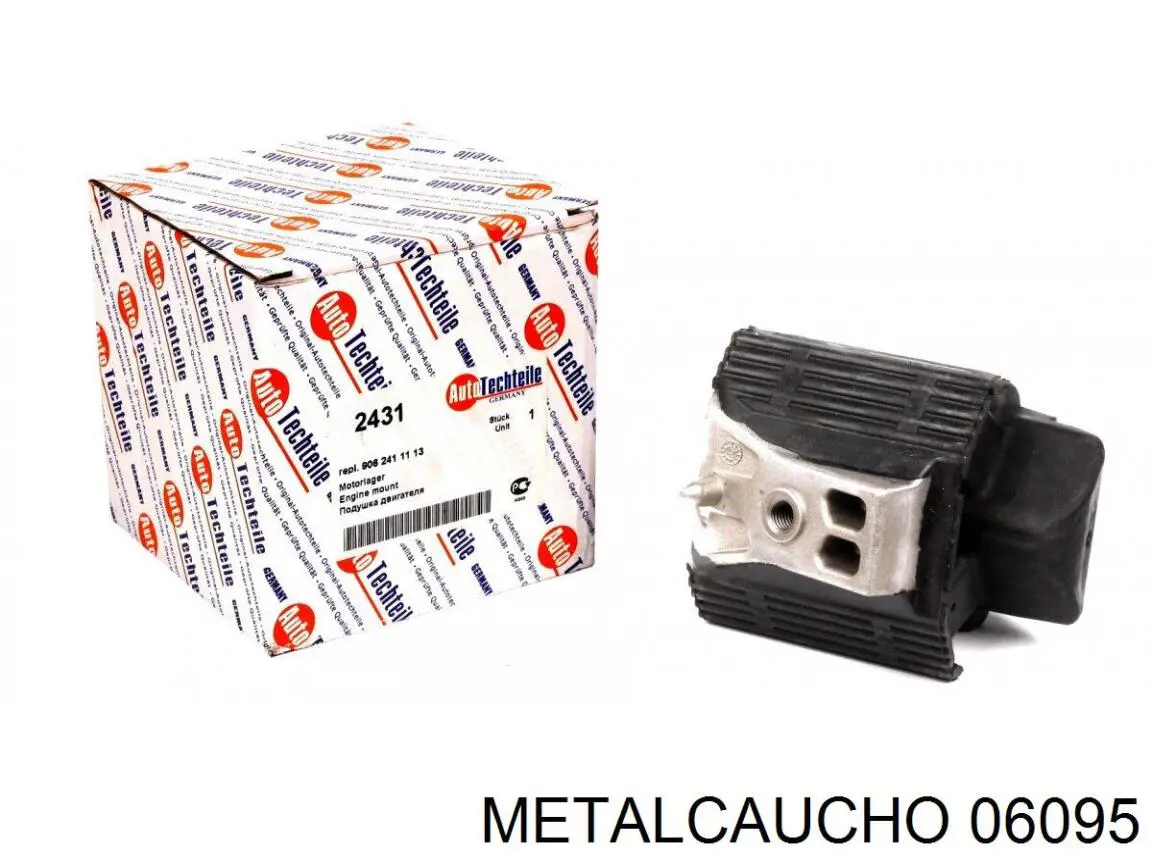Comprar 06095 Metalcaucho Soporte de motor, Izquierda / Derecha