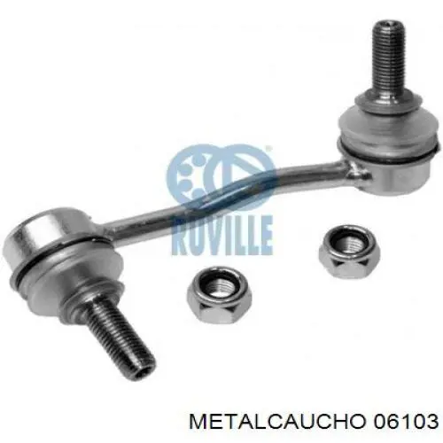 06103 Metalcaucho Bieleta estabilizadora delantera derecha