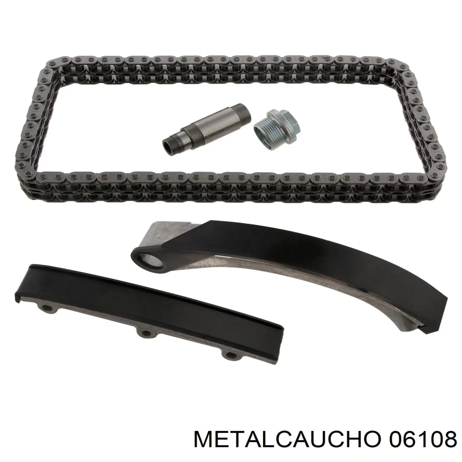 06108 Metalcaucho kit de cadenas de distribución