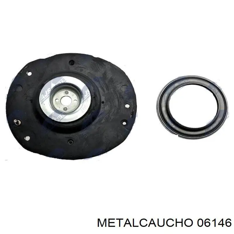 Soporte del amortiguador delantero derecho 06146 Metalcaucho