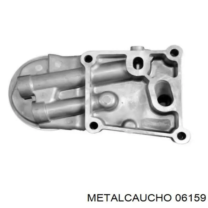 06159 Metalcaucho radiador de aceite, bajo de filtro