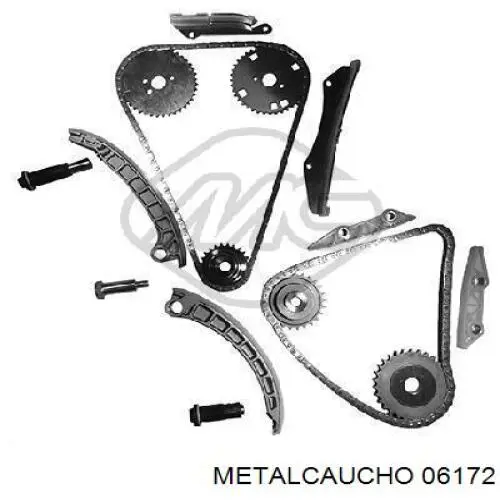 Kit de cadena de distribución Metalcaucho 06172 precio, desde 202,74 EUR