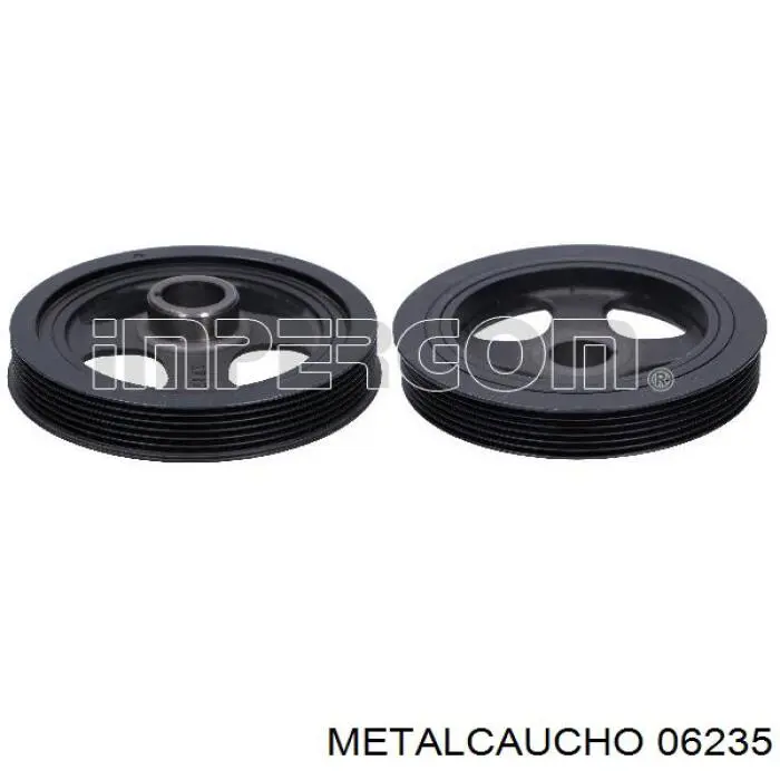 Polea del cigüeñal Metalcaucho 06235 precio, desde 37,03 EUR