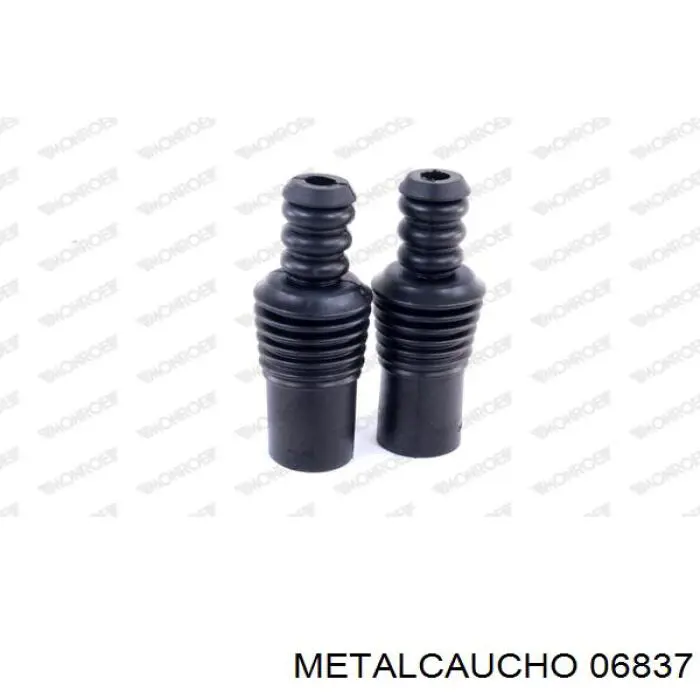 06837 Metalcaucho Tope de amortiguador delantero con guardapolvo