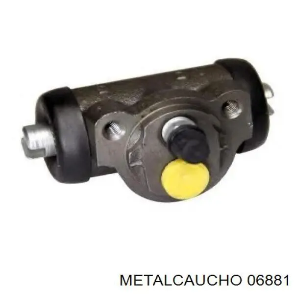 06881 Metalcaucho Soporte de motor izquierdo