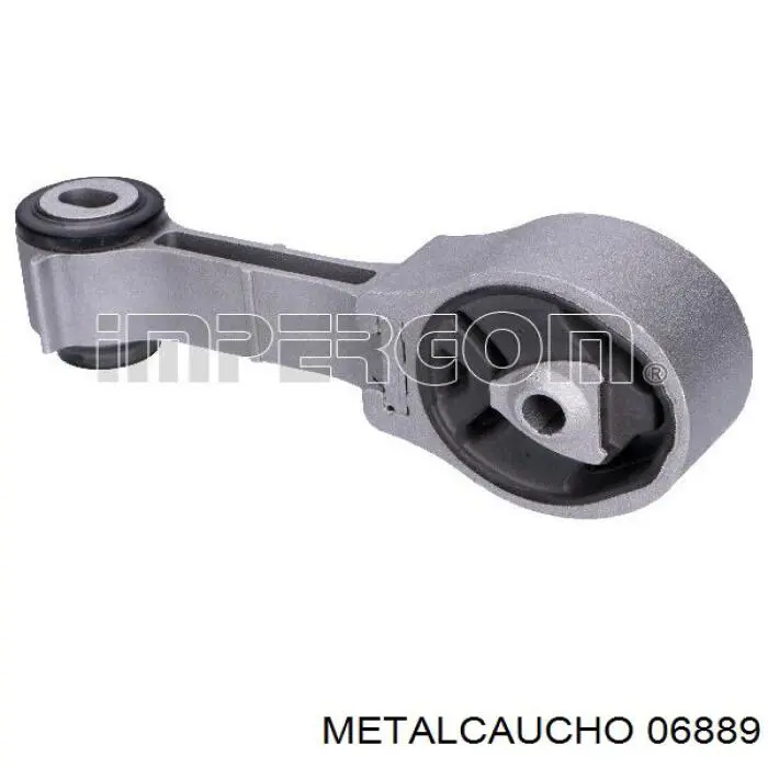 06889 Metalcaucho soporte, motor, derecho superior