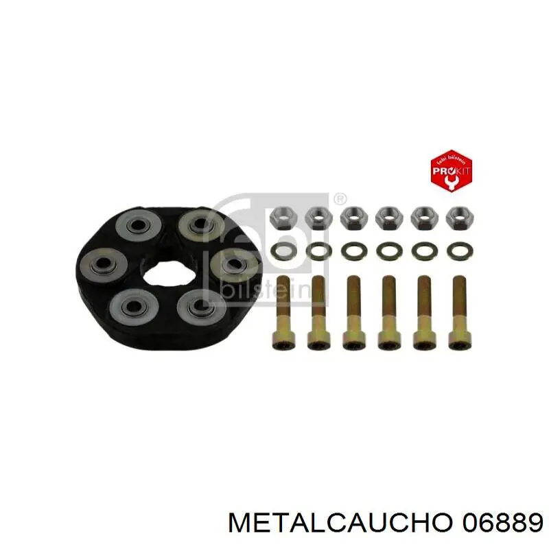 Comprar 06889 Metalcaucho Soporte superior derecho del motor