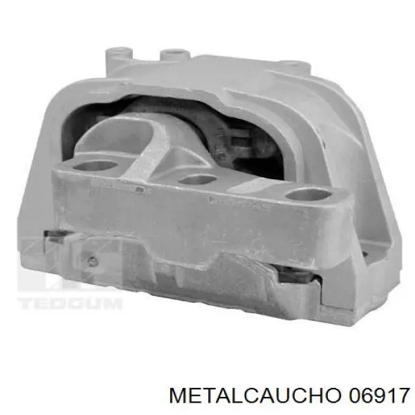 06917 Metalcaucho soporte de motor derecho