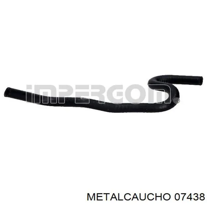 Manguera superior del depósito de expansión Metalcaucho 07438 precio, desde 5,76 EUR