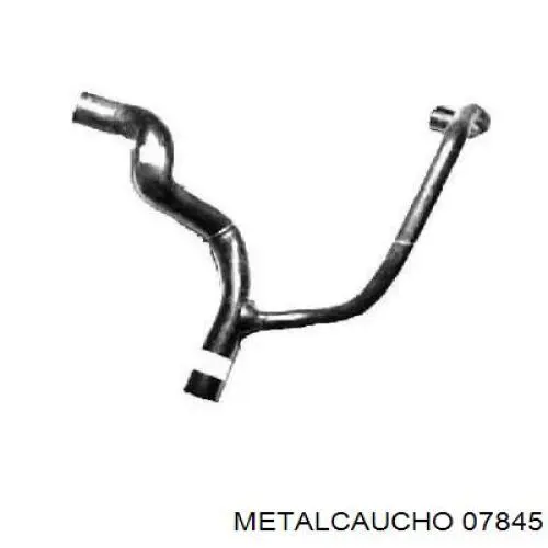 Manguera inferior del radiador Metalcaucho 07845 precio, desde 24,56 EUR